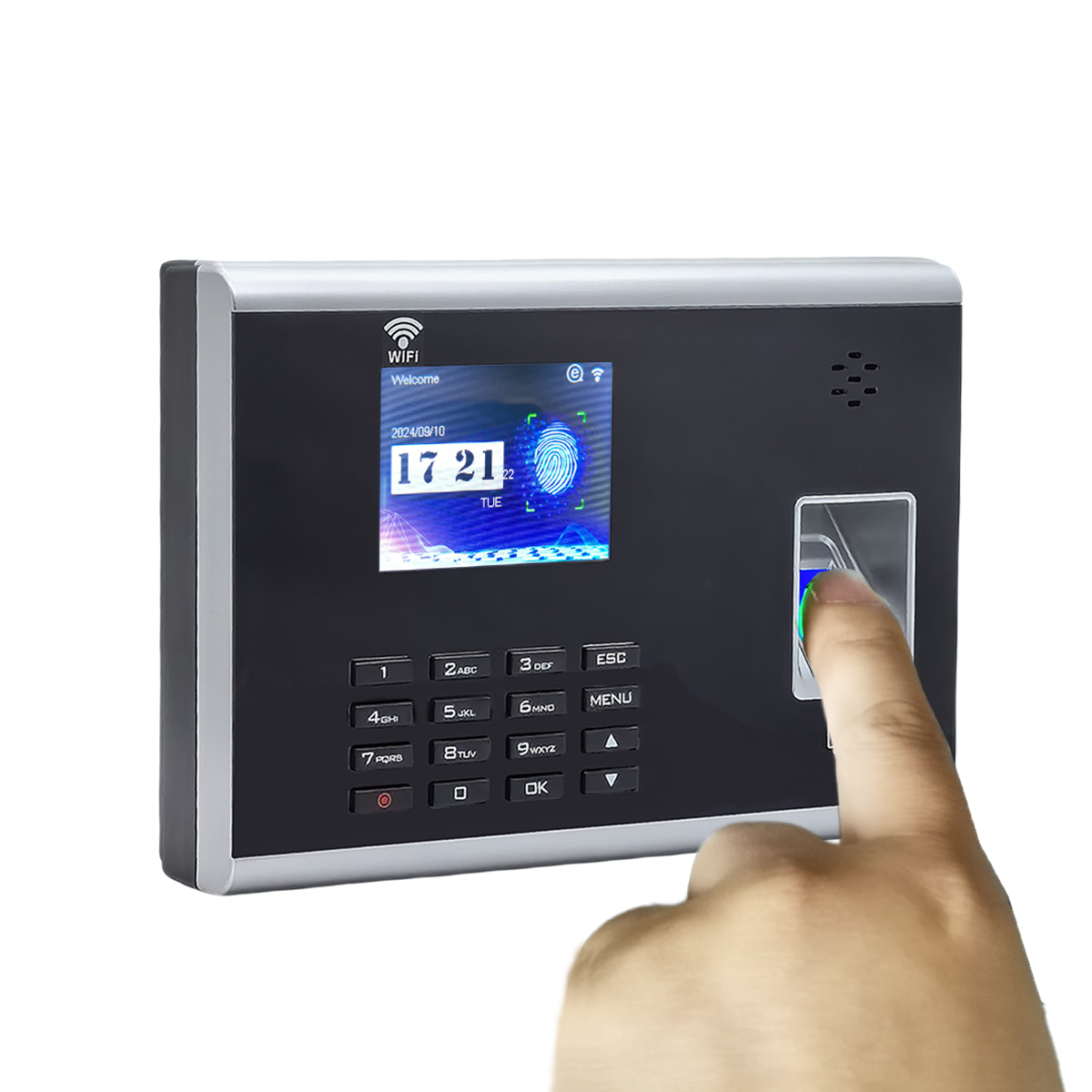 Sistema de control de asistencia de huella digital basado en la nube para la gestión de la fuerza laboral de los empleados