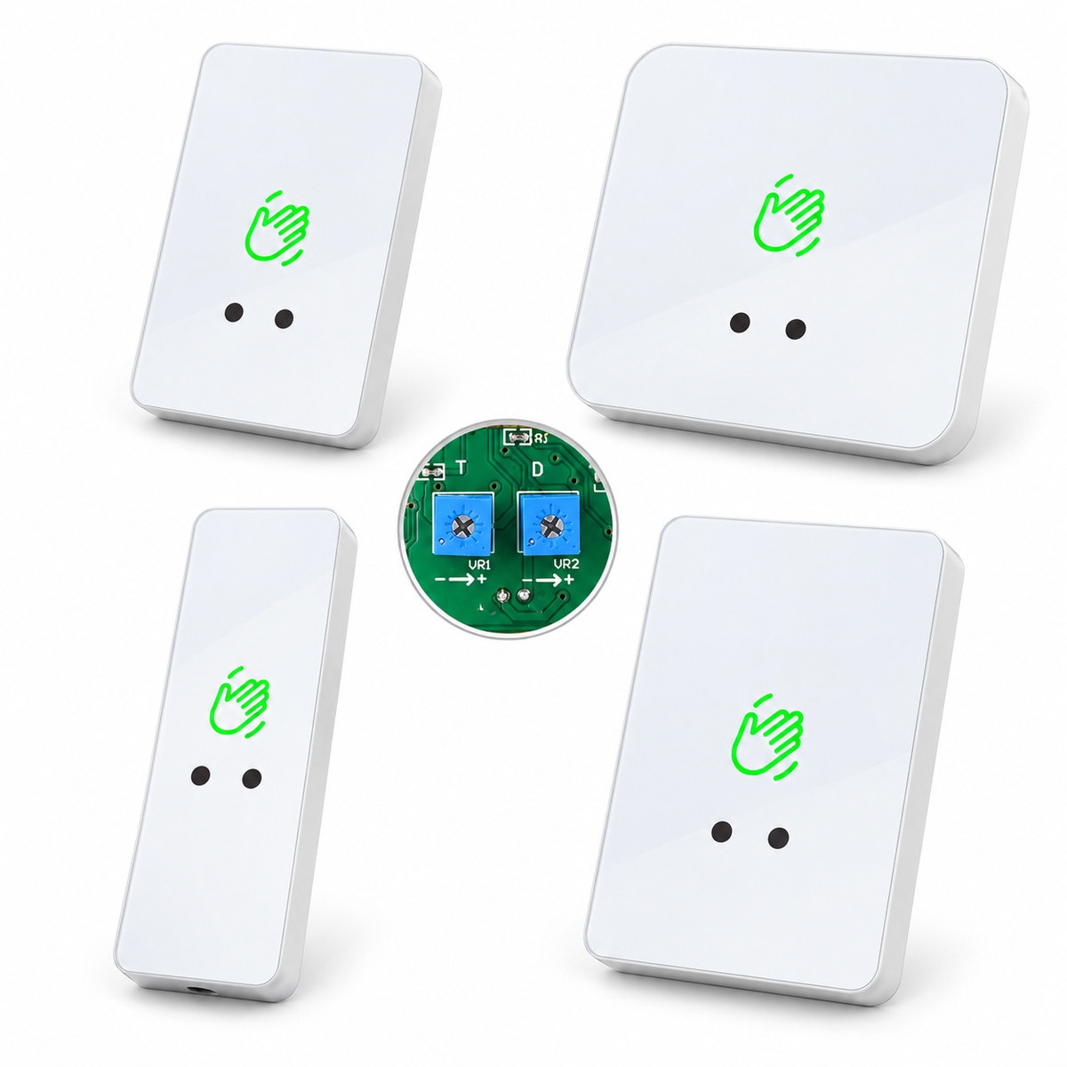 Touchless Infrared Exit Button Switch for Access Control System No Touch Door Release Sensor